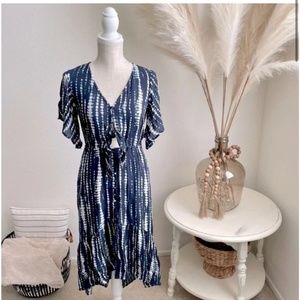Abercrombie & Fitch Tie-Dye  Midi Dress